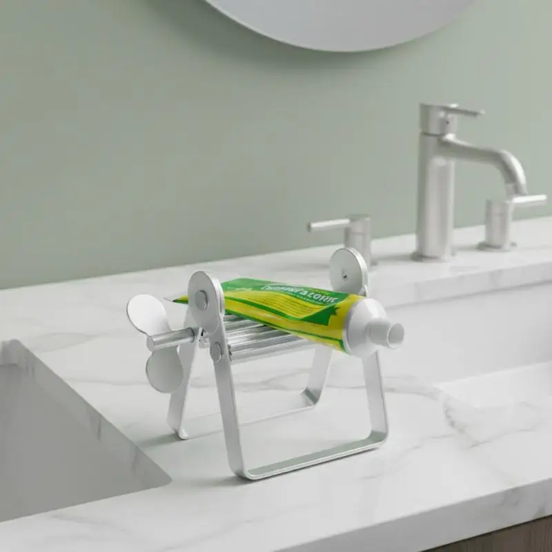 Metal Toothpaste Tube Squeezer - Large Multifunctional Tube Wringer Roller Dispenser For Hair Color Dye Paint TubesHot view 6