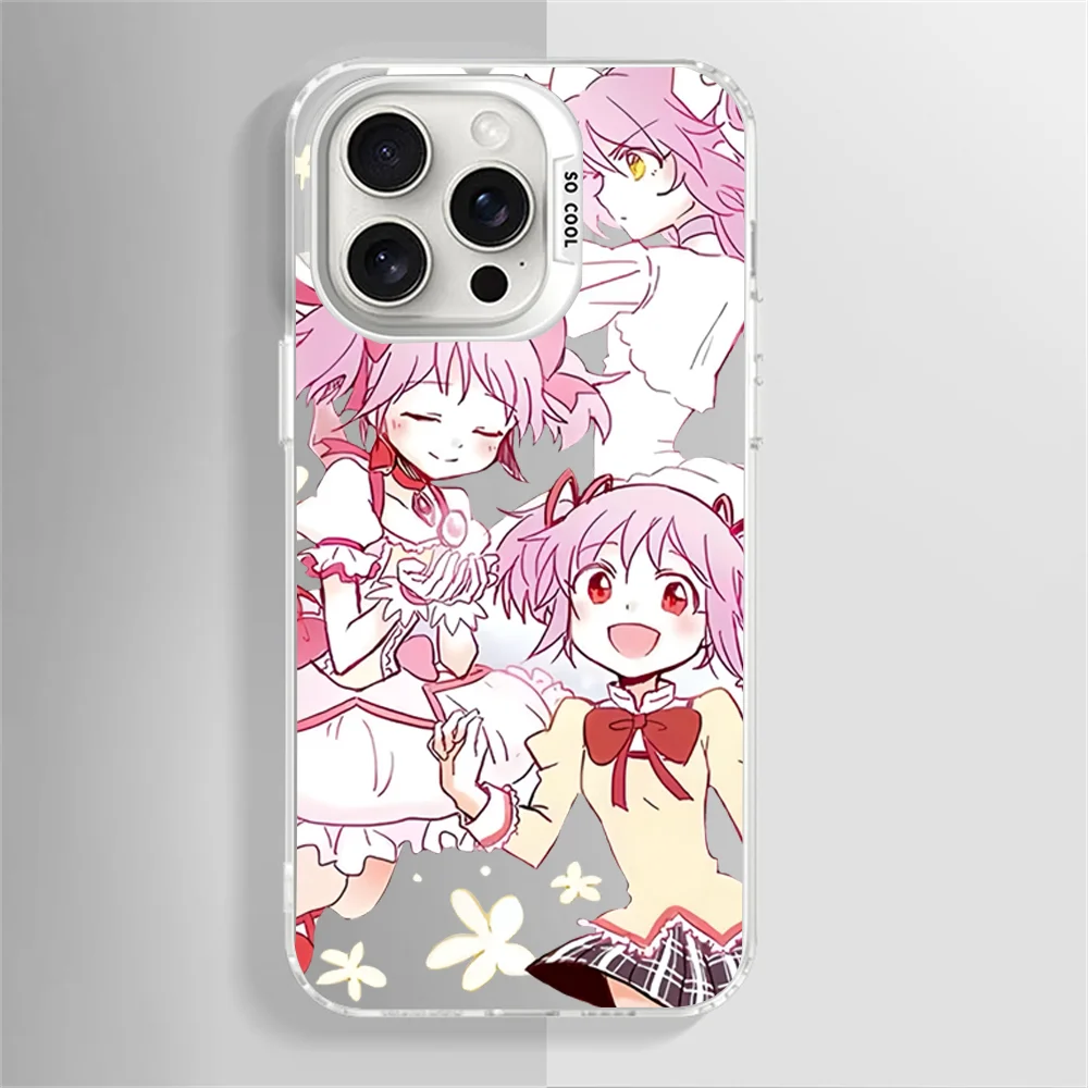 Magical Anime Girls Cute Phone Case for IPhone 16 15 14 13 12 11 Pro Max Anti-fall Air Cushion Protective Cover