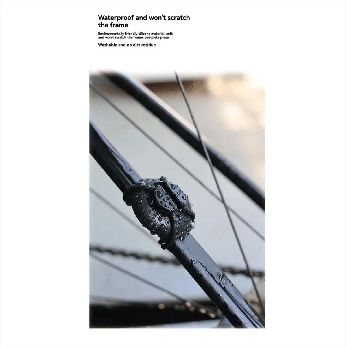 

Крепление для AirTag на велосипед AD10: скрытый держатель под сиденьем, водонепроницаемый чехол для шоссейных и горных велосипедов