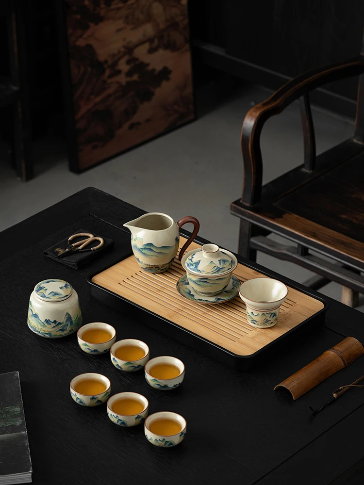 set-da-te-di-lusso-ru-kiln-con-vassoio-e-scatola-portaoggetti-tazze-e-ciotole-di-alta-gamma-per-uso-domestico-personalizzabile-regalo-aziendale