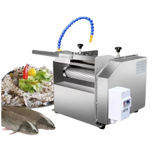 Small Fish Skinning Machine with Fish and Eel Skinning Machine, Desktop Fish Skinning Machine