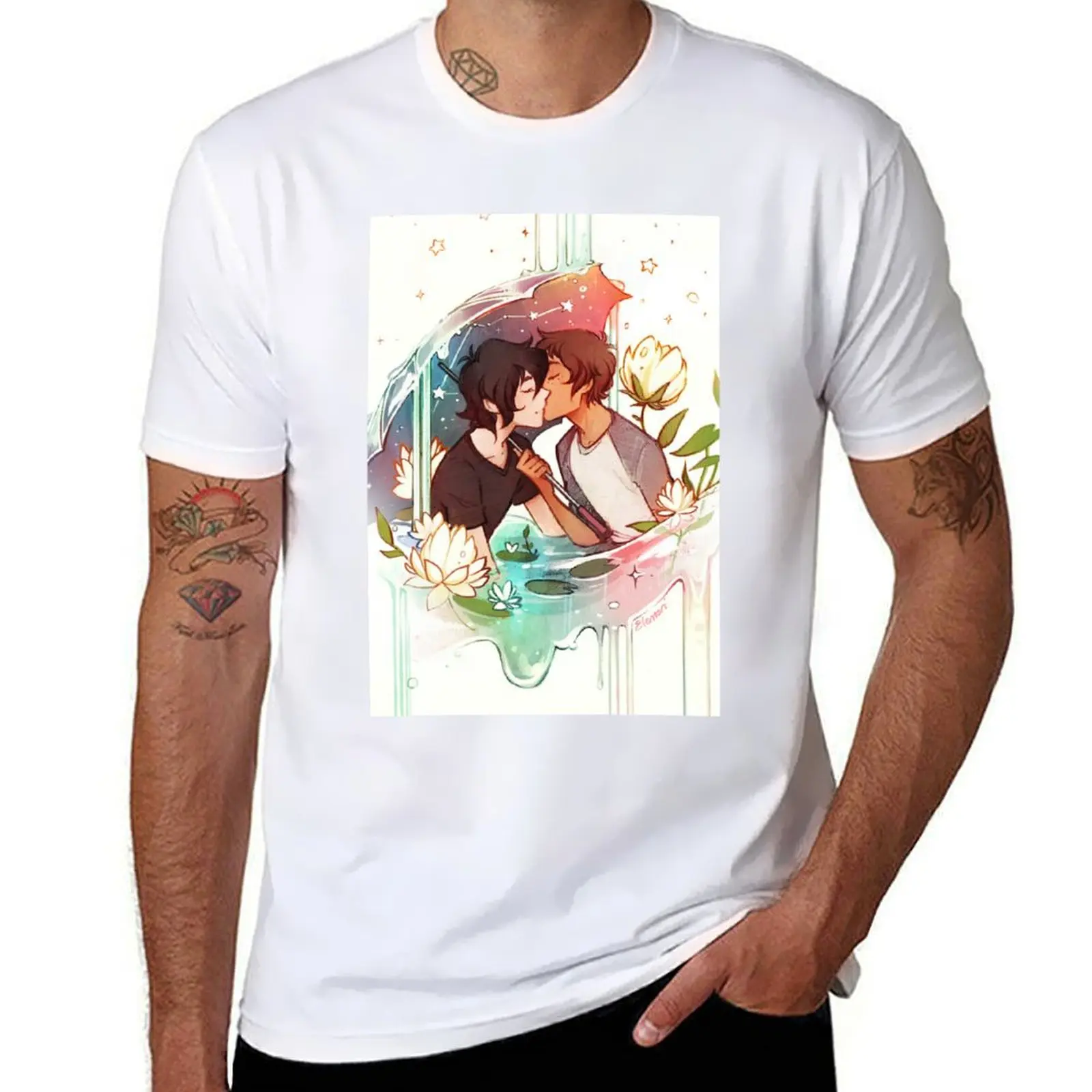

Under the Stars T-Shirt anime t shirts for man cotton t shirt pack T-Shirt