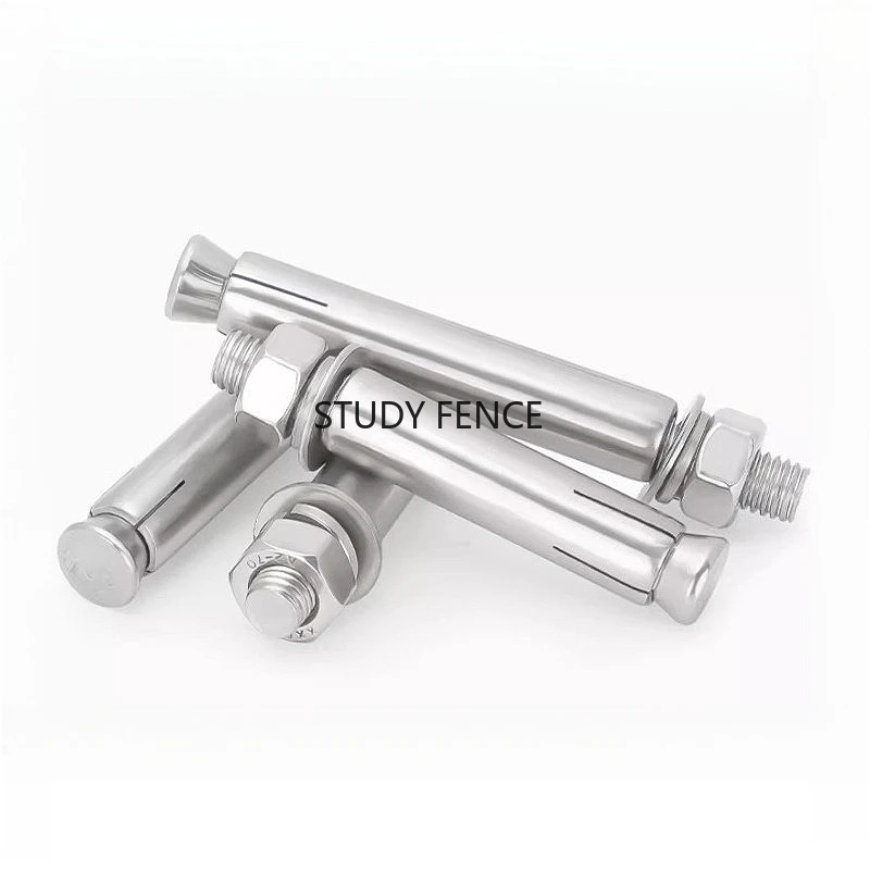 5PCS 304 Stainless Steel Expansion Bolt Stainless Steel M6 Expansion Screw Screw Fasteners Household Hardware Accessories