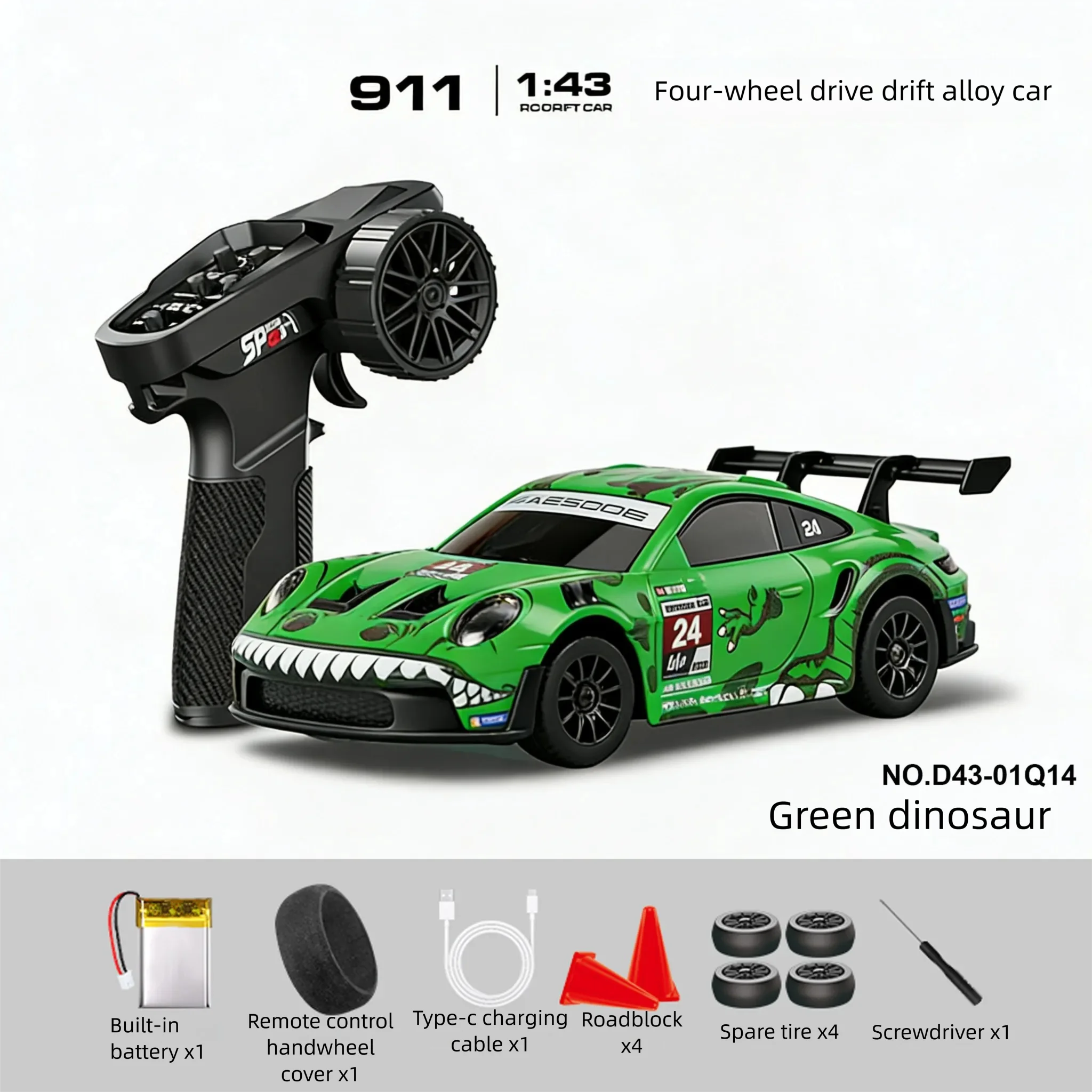 

RC Mini Drift Remote Control Car Desktop Pocket 1:43 Car 911 Professional 4WD Toy GTR Holiday Gift Birthday Interactive Gift