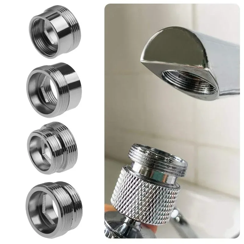 Kitchen Faucet 16/18/20/22/24/28/mm To 22mm with Washer Metal Male Female Water Saving Adapter Faucet Aerator Connector