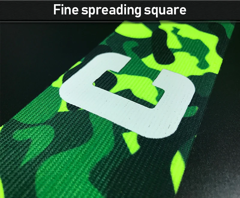 New Camouflage Armband Stick Winding C Mark Armband Make Style Football Captain Armband Green Soccer Team Sports Multitool