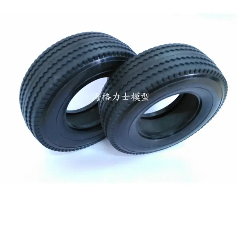 

1/14 RC MAN Trailer R470 R730 Drag Head Truck Tow truck tires with sponge lining for RC LESU upgrade RC Tractor Truck