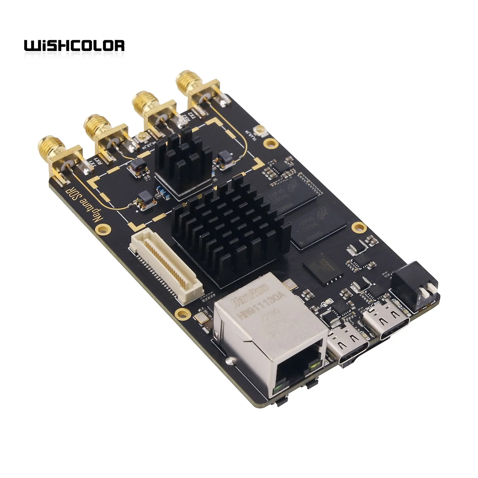 Imagem -06 - Wishcolor Neptunesdr B210 Plus 70mhz6ghz Placa de Desenvolvimento Sdr Openwifi Pluto Sdr Ad9361 Chip para Zynq