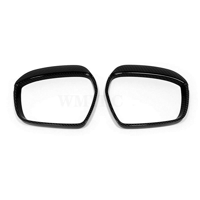 For Geely Coolray 2019 -2023 2024 Car Styling Rear View Mirror Rain Eyebrow Accessories Rearview Mirror Cover Exterior Parts