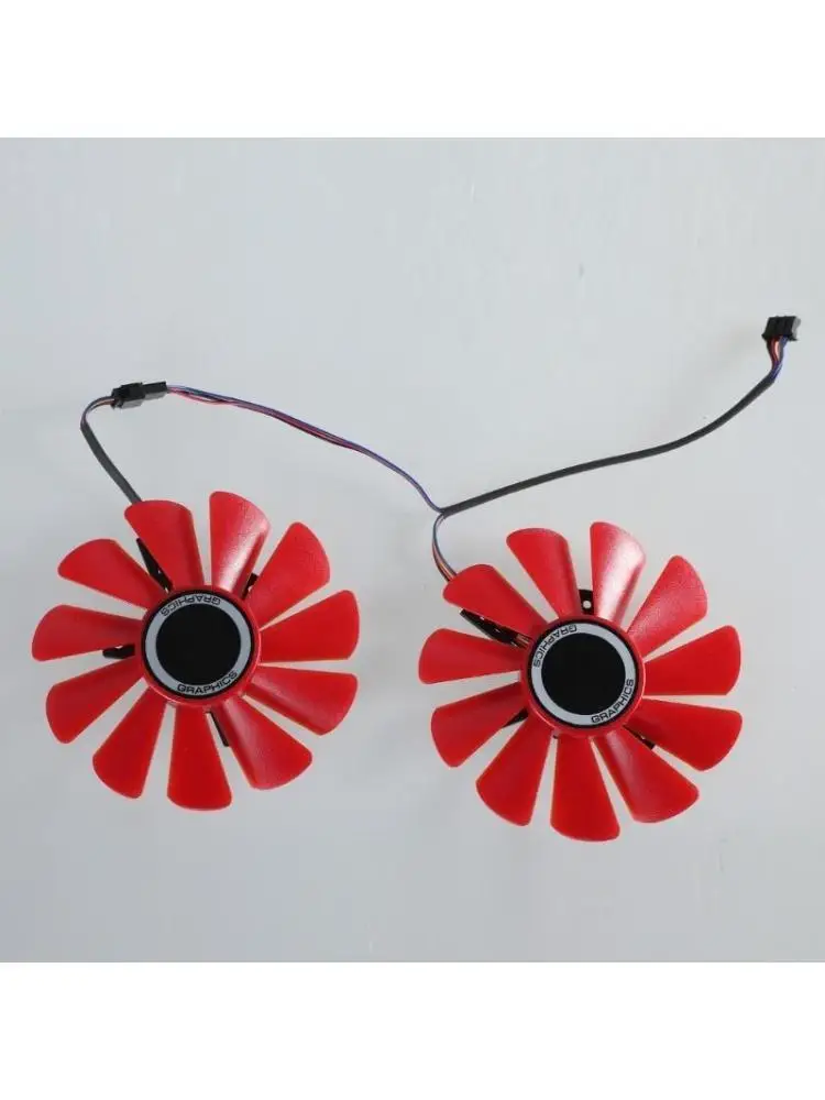 

31BA Cooling Fan with PWM 4Pin Connection LED Light Long Life FDC10U12S9C 2Pack