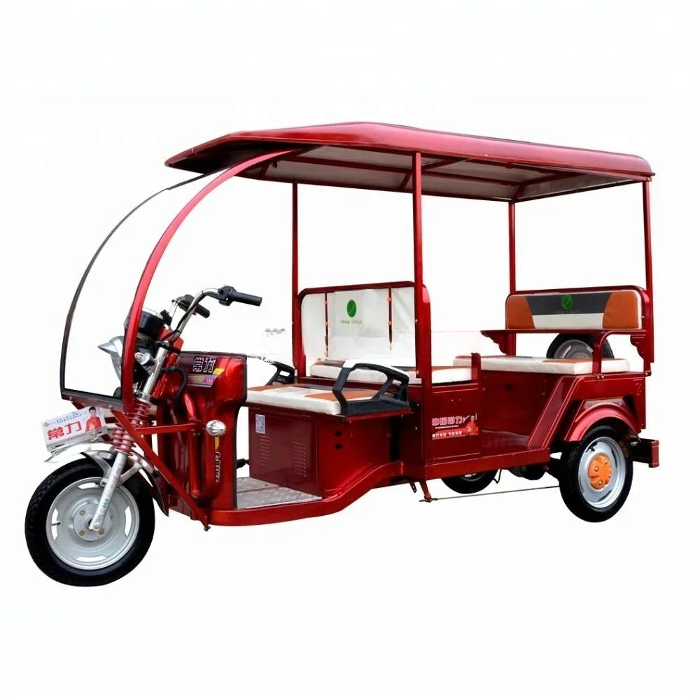 Electric Motorized Tricycle For Adults/covered Passenger Electric Tricycle For Sale