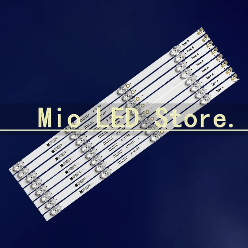 

LED Backlight strip 4 lamp for 55PUF7194 4708-K55WDE-A3117N01 A3117N11 K550WDE1 A3