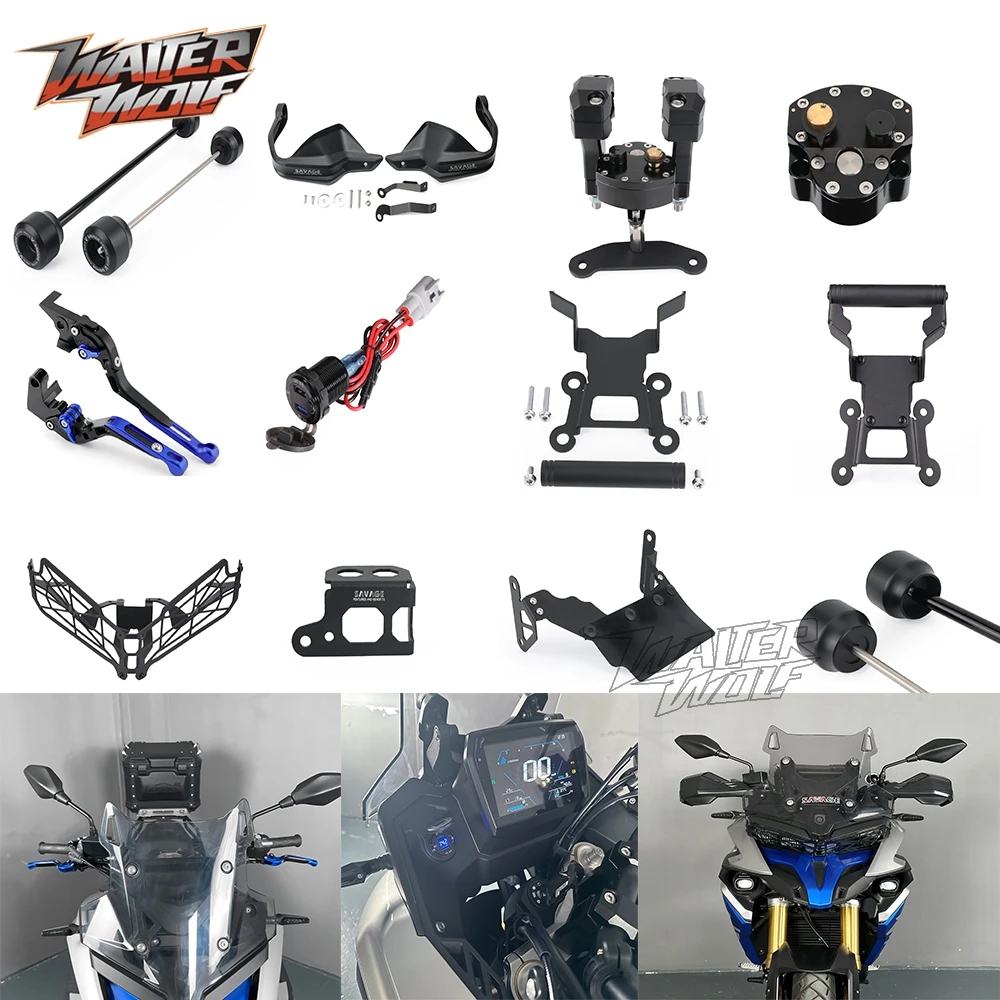 

For VOGE Valico 525 DS525X 525DSX Steering Damper Phone Holder Fender Mudguard Handguard Handle Lever Headlight Wheel Axle Guard