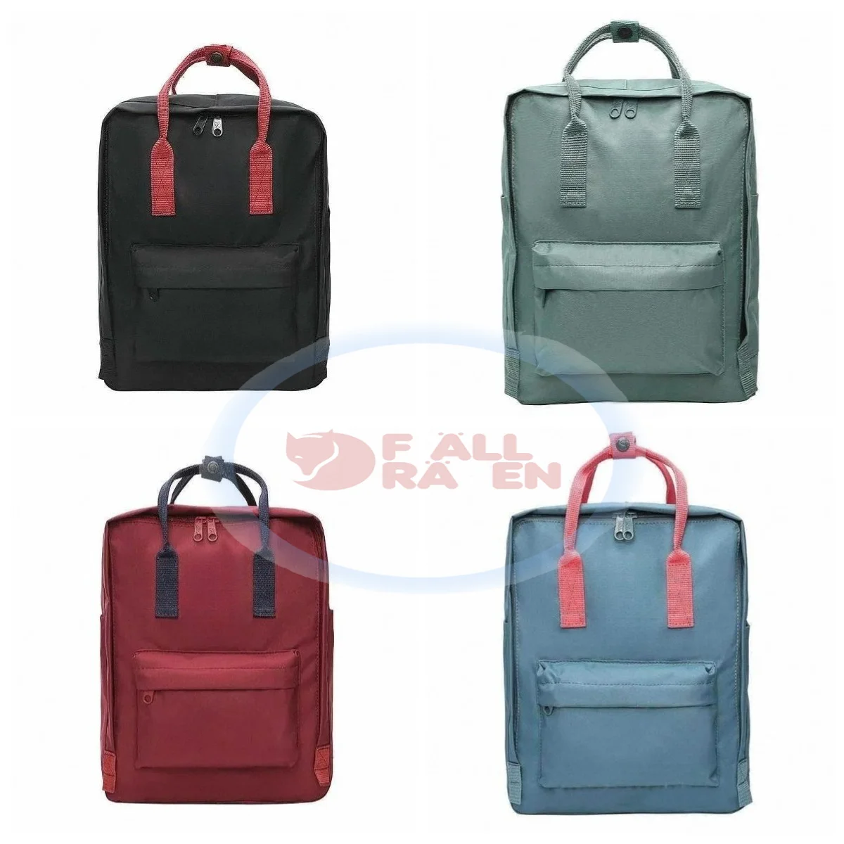 Mochila clásica Original para estudiantes, mochila impermeable de viaje para ordenador portátil y hombre, mochila escolar de zorro para mujer y niña