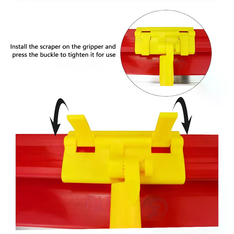 1 Pcs Drywall Smoothing Spatula Tool Flat Trowel Extension Adapter Leveling Bracket Clip High Quality Materials Durable