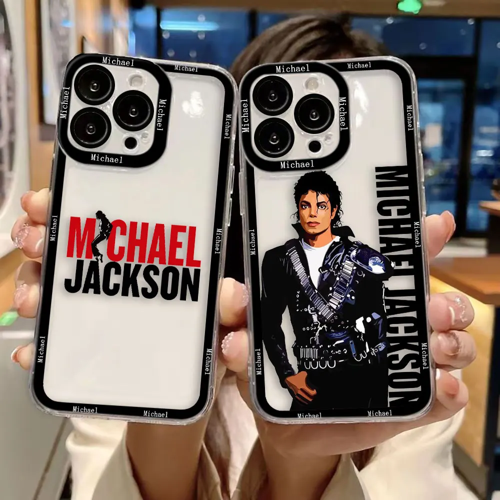 Dancer m-Michael j-Jackson Clear Phone Case For Realme 15 5 6 7 7I 8 8I 9 9I 10 12 NOTE 70 C75 C71 C67 C65 C55 C53 C35 C33 Cover