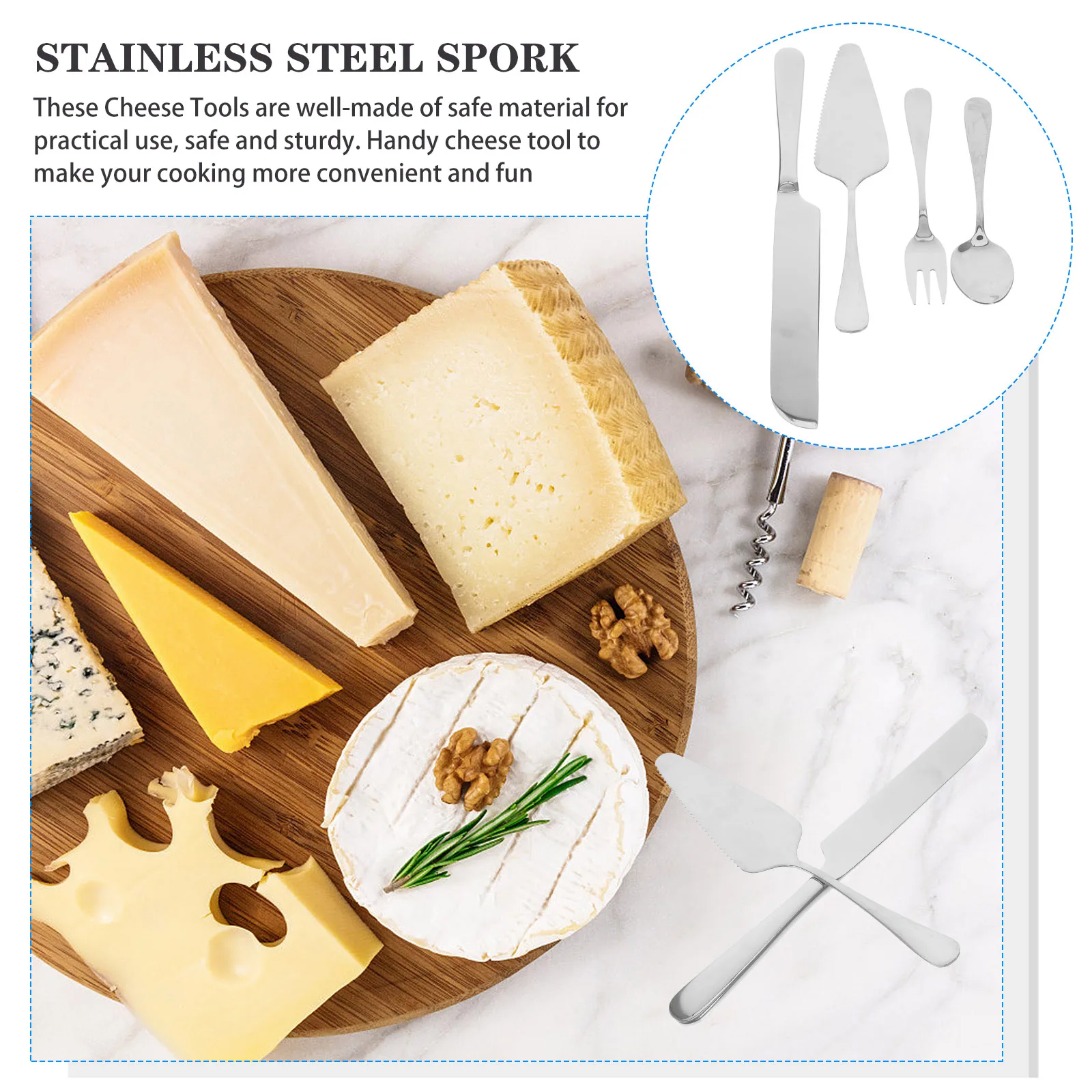 

Stainless Steel Cake Spatula Set Creative H Easy Clean Kitchen Baking Tools Suitable Home Restaurant