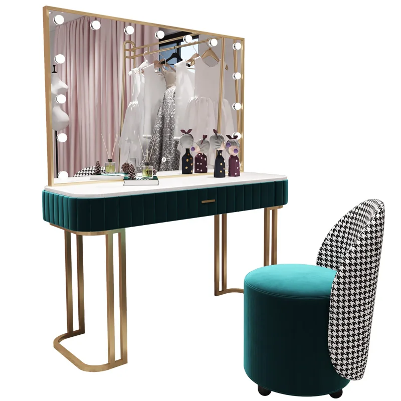 

Makeup table dedicated to professional makeup artists Makeup table for nail salons Dressing table