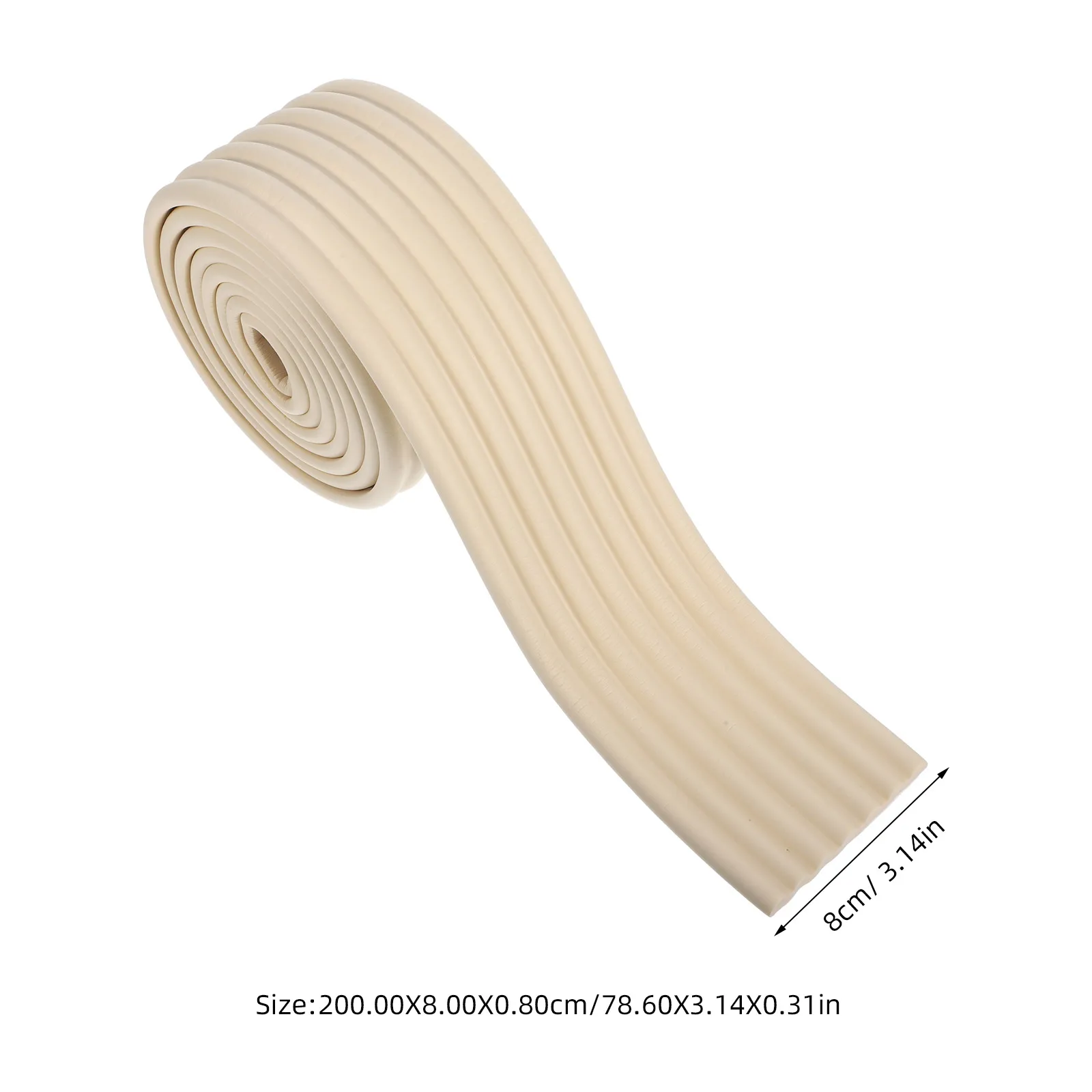 Sponge Foot Mat Ladder Step Pads Beige Climbing Stairs Carpet Runner Rv Bunk Bed Ladder Board Platform Levelling Mat Anti Slip