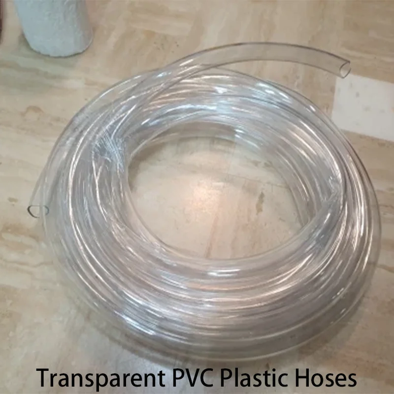 

1M PVC Plastic Hoses Transparent 2 3 4 5 6 8 10 12 14 16 18 20 25mm Inner Diameter High Quality Water Pump Tube Hose