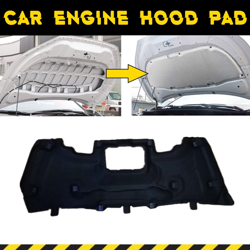 

Car Engine Hood Pad For Ford Kuga Escape C520 MK 2 ST-Line 2013-2019 Heat Insulation Cotton Soundproof Cover Sound Accessories