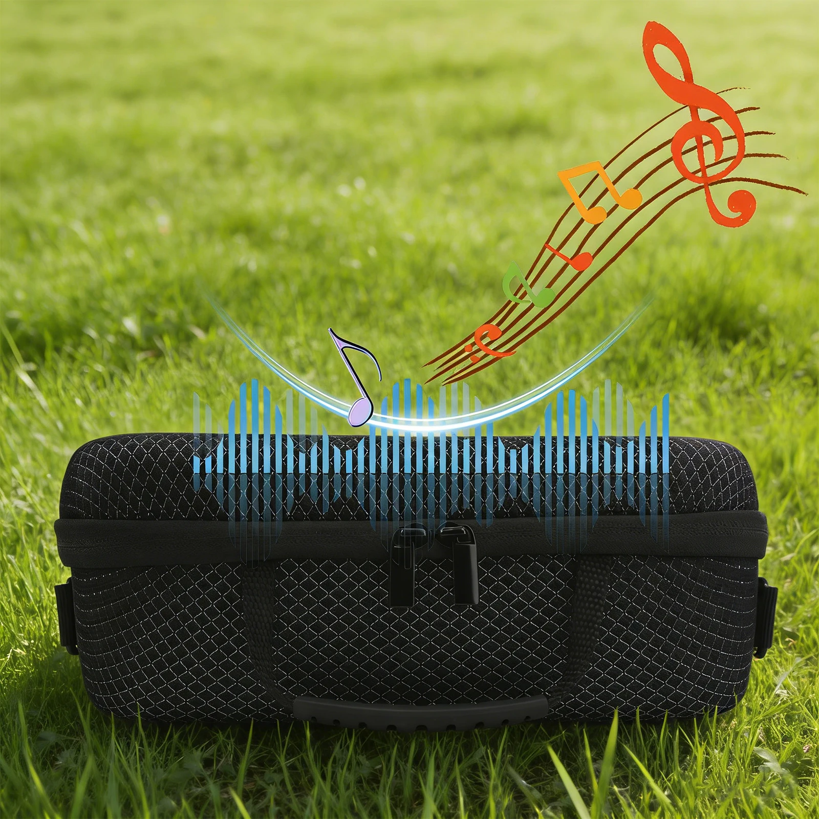 

Жесткий чехол из EVA с плечевым ремнем, совместимый с Xiaomi Sound Party Pro, для путешествий на открытом воздухе, ударопрочный (колонка в комплект не входит)