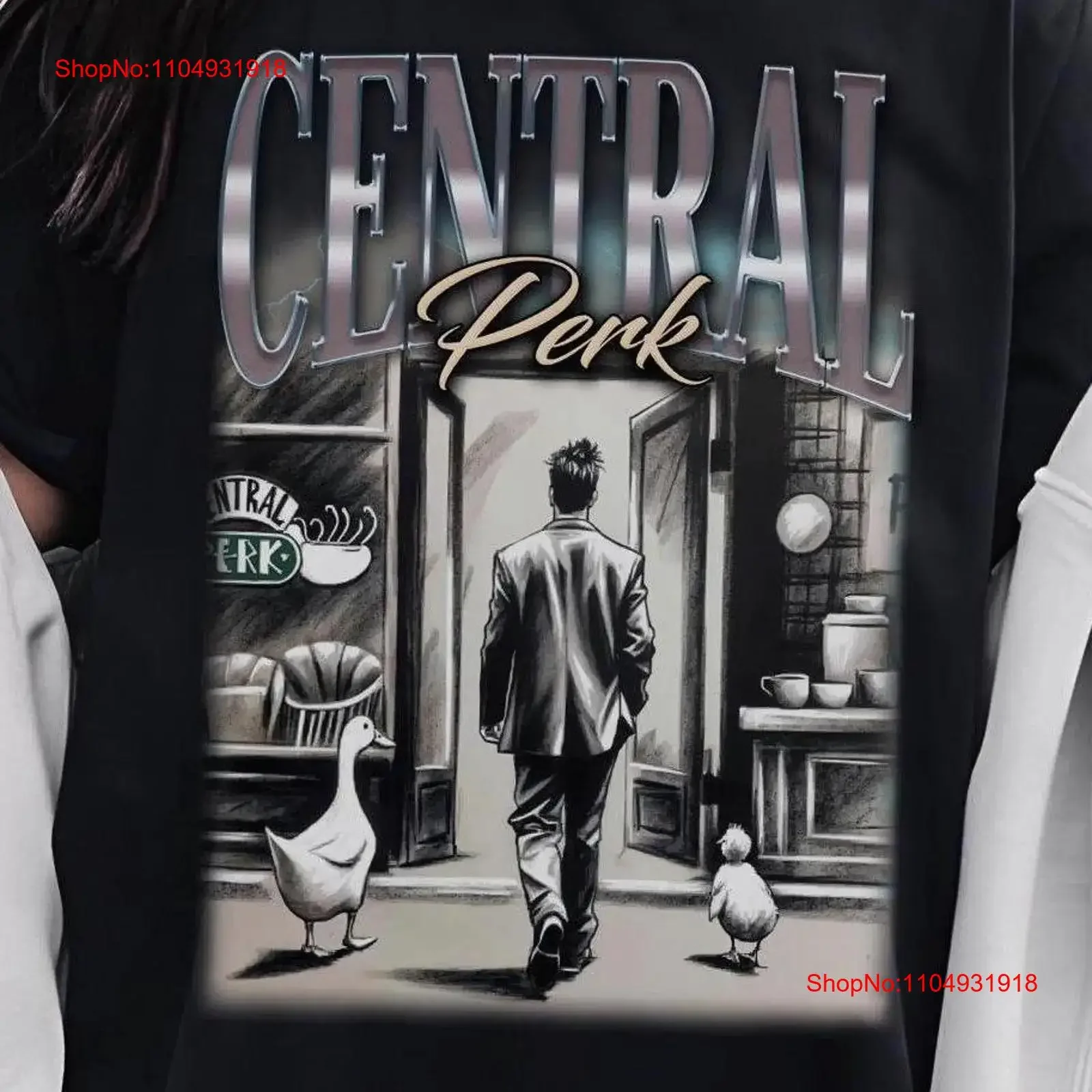 تي شيرت سنترال بيرك أفضل صديق هدية ماثيو بيري سويت سلسلة أصدقاء تي شاندلر بينج جرافيك مغسول عتيق متعدد الاستخدامات