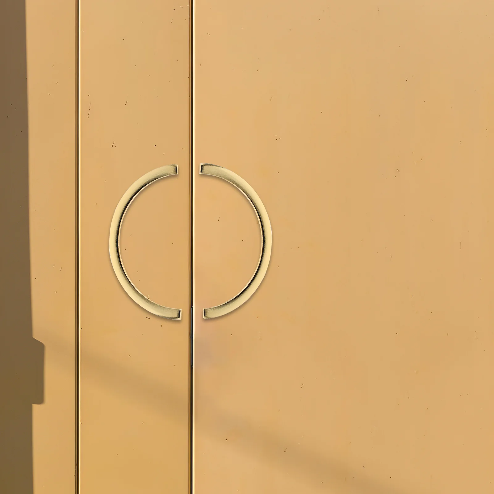 

1Set Aluminum Alloy Cabinet Pulls Modern Semi Circle Handles for Kitchen Bathroom Wardrobe Dresser Drawers Cabinet Pull