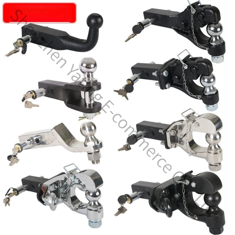 

Car Modification Trailer Hook Trailer Arm RV Yacht Towing Rogue Hook Universal Square Mouth Tiger Head Hook