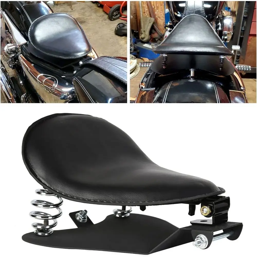 

Кронштейн для пружинного сиденья 3 дюйма, совместимый с Harley-Davidson Sportster XL883 1200, Suzuki Sportster Bobber Chopper, для мотоциклов с сиденьем водителя