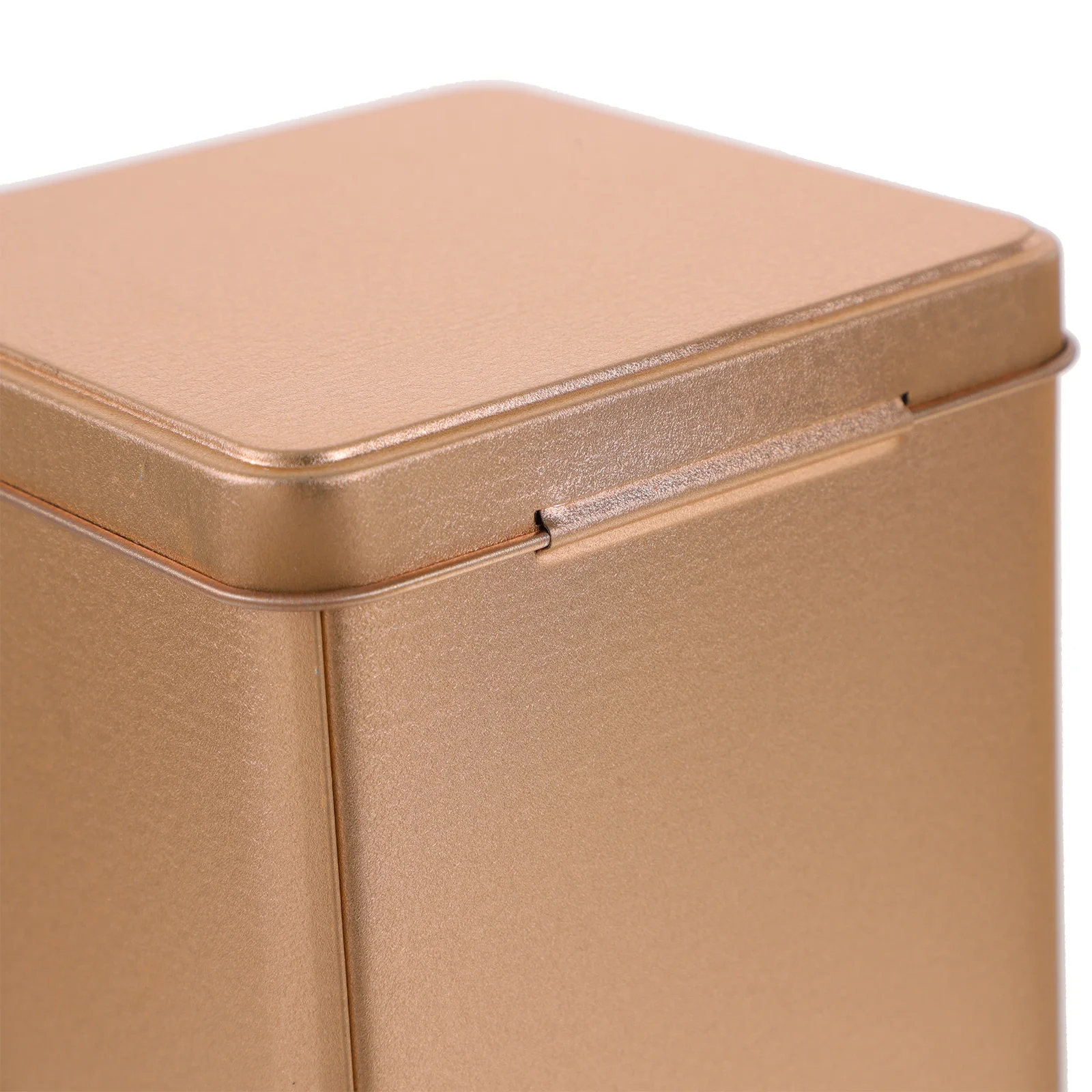 

Metal Tea Canister Airtight Container for Black Tea Snack Candy Coffee Beans Large Size Gold Tin Boxes Storage Can Lid