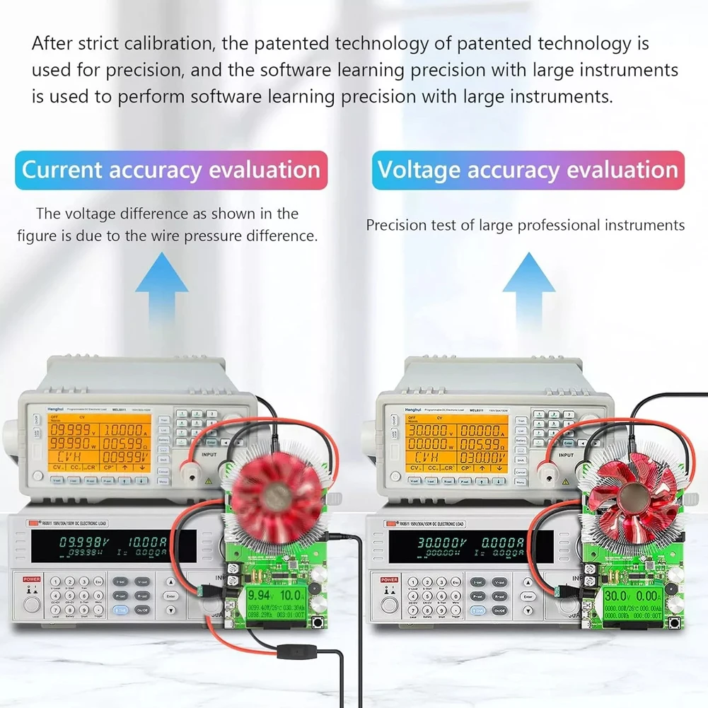 

150W 200V Adjustable Electronic Load Tester USB Constant Current Battery Module Mobile Power Supply Tester Test Line Aging Disch