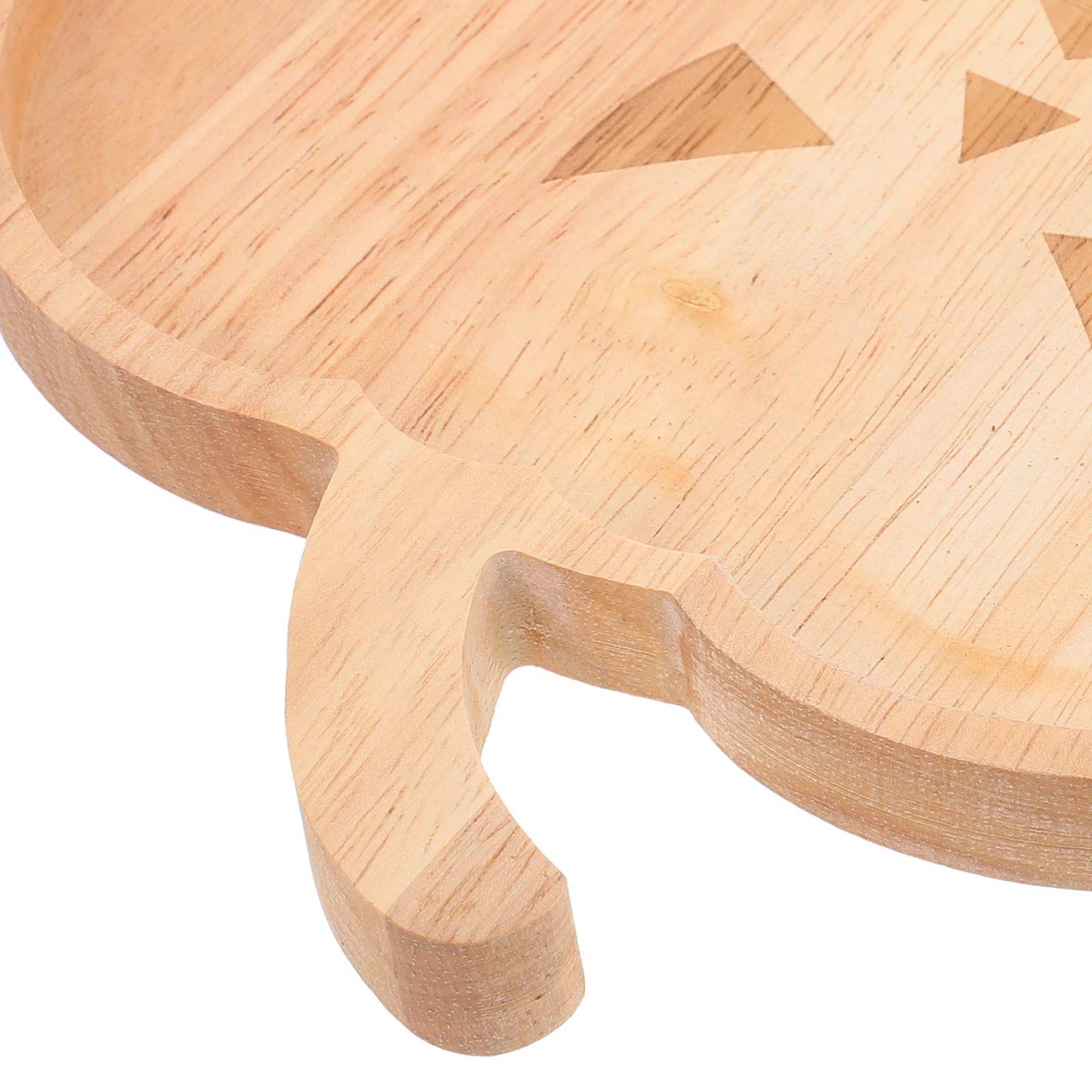 

Wooden Pumpkin Tray Platters Serving Dish Halloween for Food Candy Dry Fruit Dishes Plate