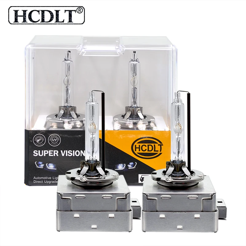 

2PCS HCDLT D1S D2S D3S D4S D2R 66140 66240 66340 66440 Xenon HID Original Car Headlight Bulbs 4300K 6000K Standard White Light