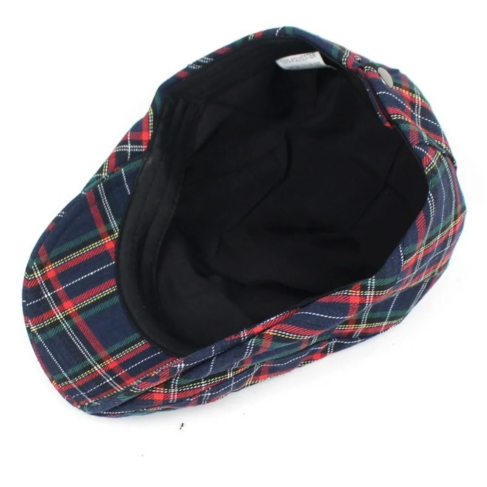 Verstellbare Vintage Newsboy-Baskenmützen, Unisex, lässige Schirmmütze für Männer und Frauen, Frühlings- und Herbst-Kopfbedeckung – Detail 14