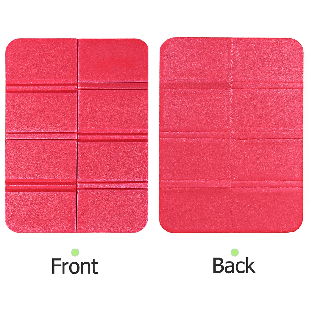 Lightweight Foldable Xpe Mat Waterproof Outdoor Sitting Pad Insulated Portable Camping Ground Cover for Picnic Park Trips Olive