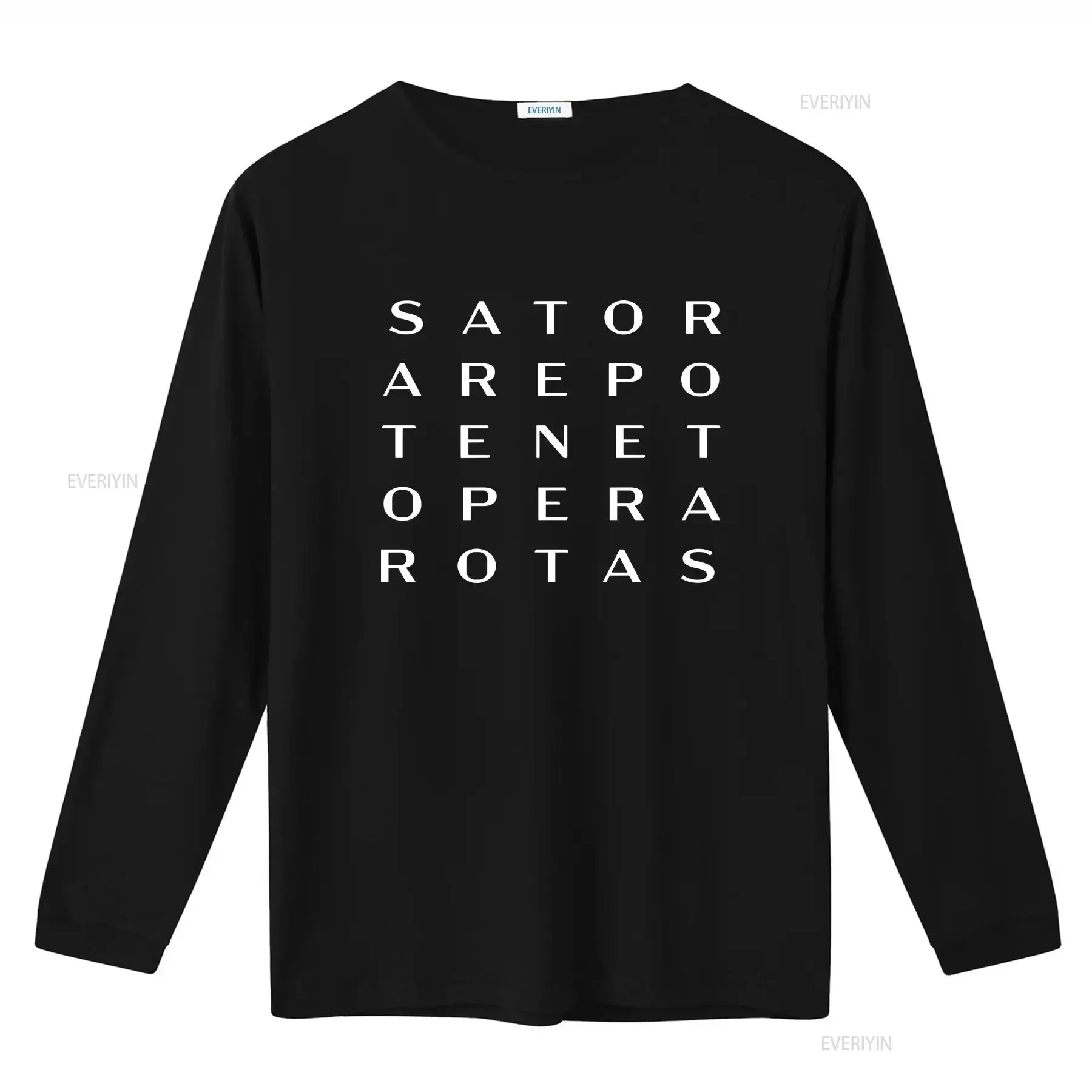 Sator Cube T Shirt Arepo Tenet Opera Rotas Ancient Mystery Latin Palindrome Pompeii Secret History Magic Templar Square graphic - view 3