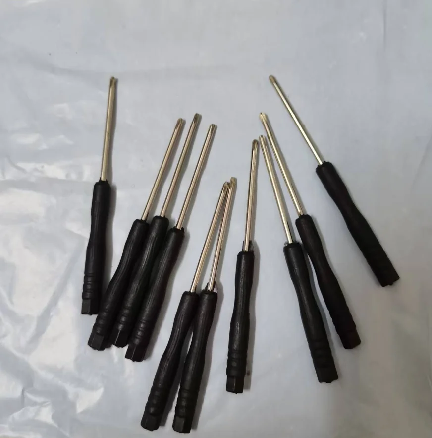 New 10pcs cross head screwdrivers for micro screw replacement of glasses, mobile phones, computers, and electronic product