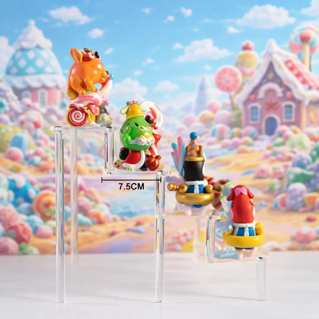 Przezroczysty akrylowy stojak  – Display Risers Set recenzja i cena