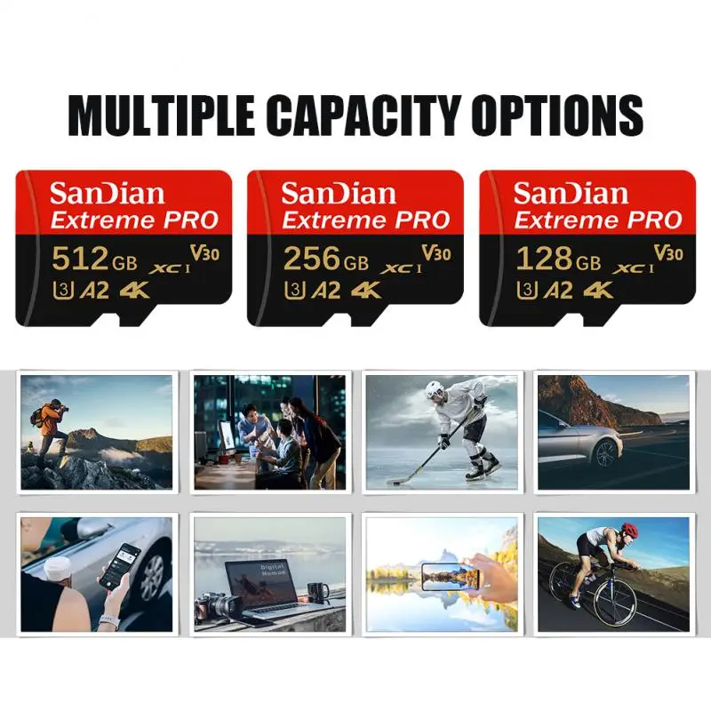 High speed Class 10 SD Card 32GB 64GB 128GB 256GB carte sd Memory Card 1TB Flash usb stick sd cards For Camera table PC