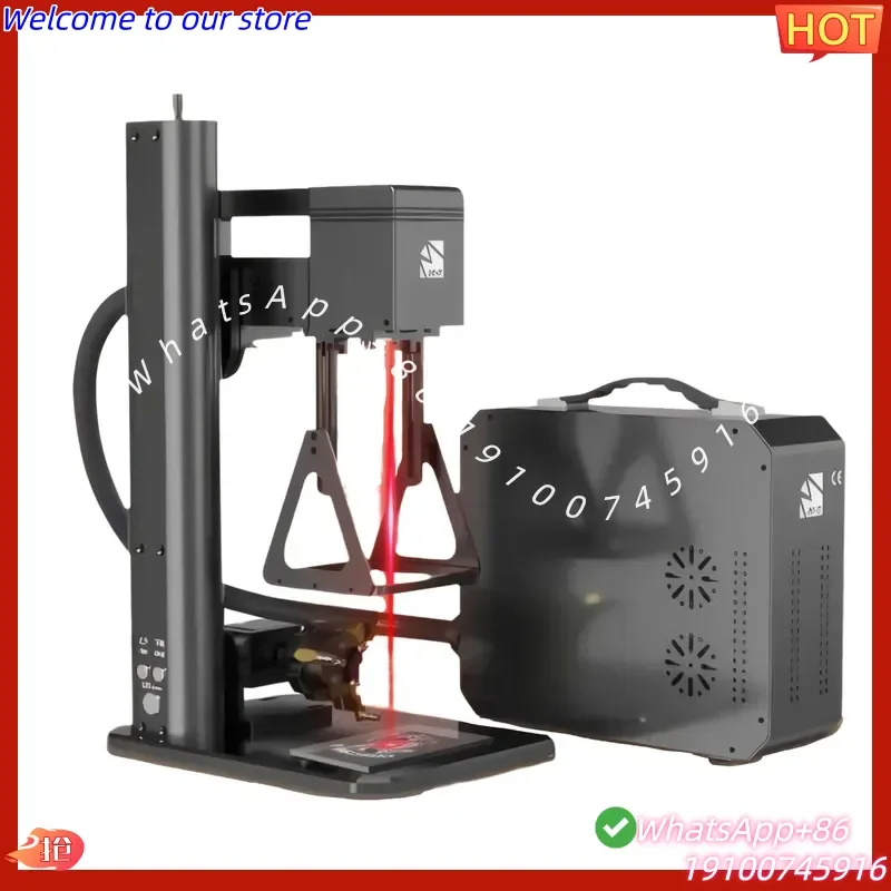 CE MT-15 Smart Fiber System - High-Speed Galvo & Quartz Lens for Consistent Ultra-Fine Marking