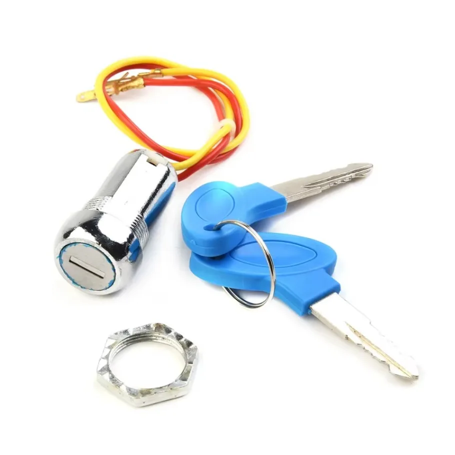 Keys Ignition Switch Lock Universal Bike Go Kart Ignition Switch Key Plastic And Alloy High Quality Hot Sale 1set