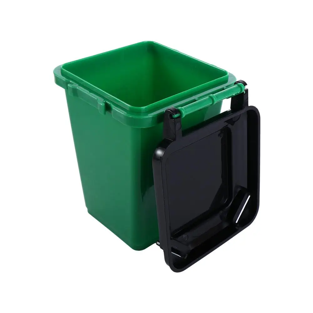 

Home Storage Can Mini Garbage Sorting Desktop Organizer Plastic Mini Trash Can Mini Waste Bin Trash Can Model Pen Organizer