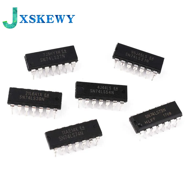 10PCS SN74LS04N 74LS00 74LS02 74LS08 74LS10 74LS14 74LS20 74LS27 74LS32 74LS47 74LS48 74LS85 74LS86 DIP-14 new and original IC