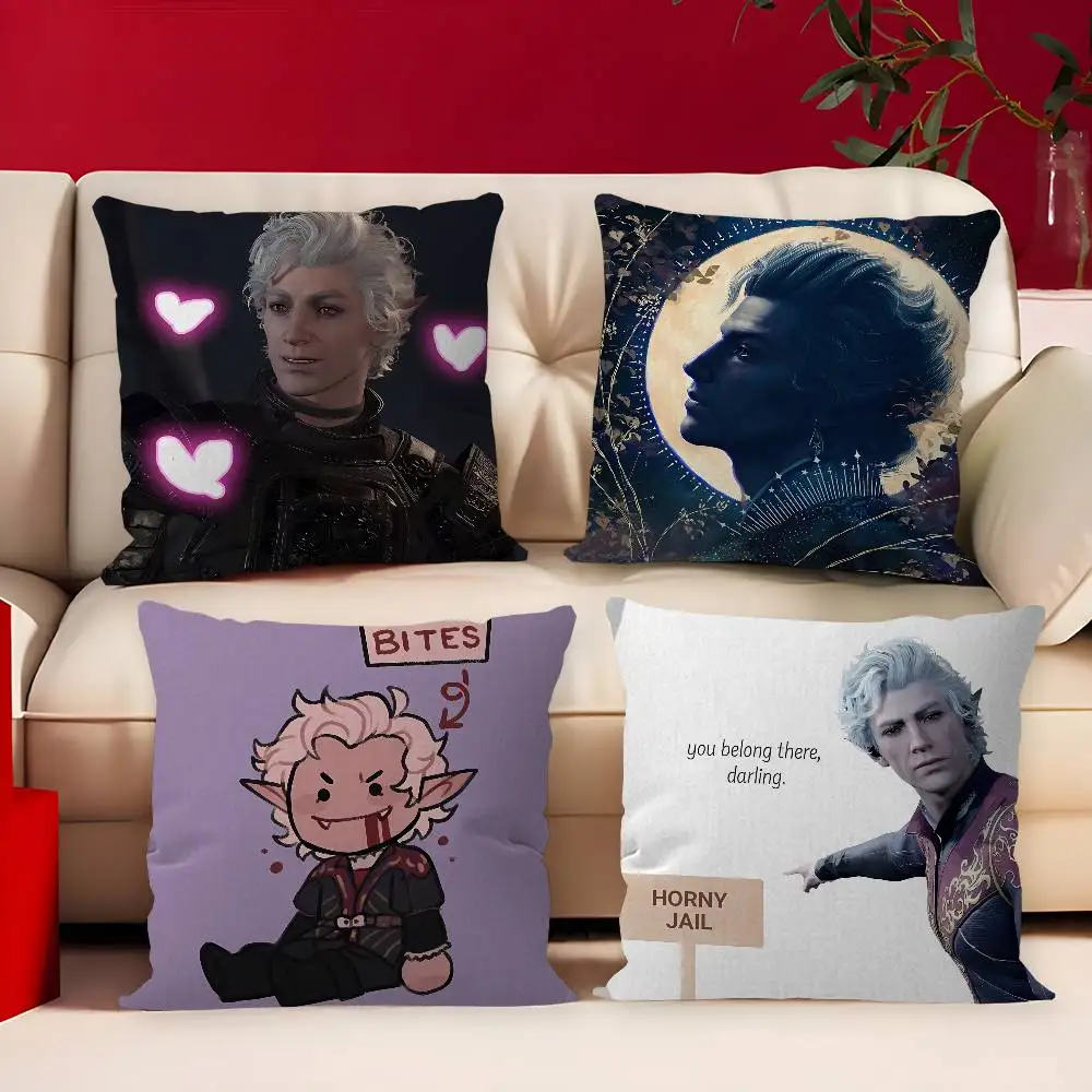 Hot Game A-AstarionS Pillow Anime Pillow Sofa Bed Head Pillow Cover Cushion Cover 45x45 cm Fashion