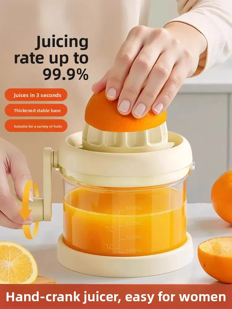 Espremedor Manual Pequeno para Uso Doméstico, Espremedor de Laranja e Romã, Ferramenta de Cozinha para Todos da Xunhuan