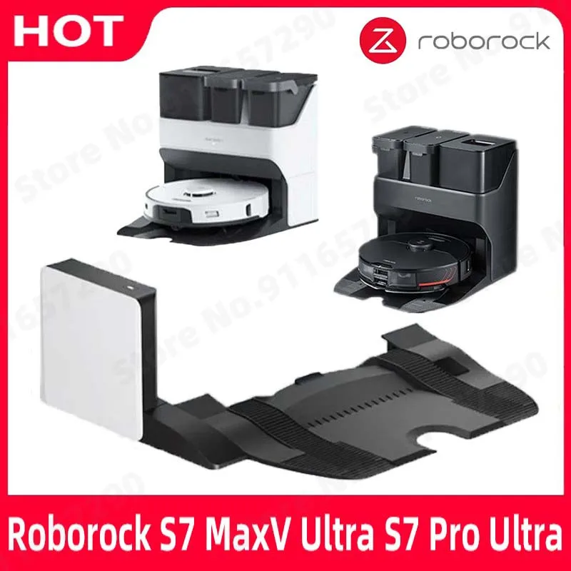 Original Roborock S7 MaxV Ultra S7 Pro Ultra Empty Wash Fill Dock Smart Dryer Module Spare Parts Mop Drying  Accessories