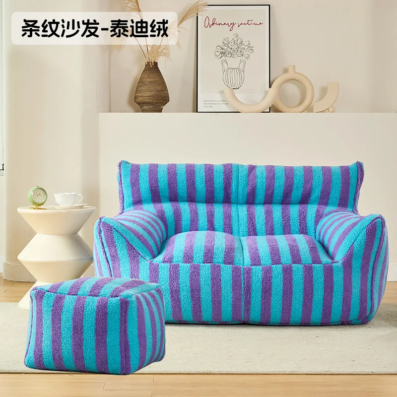 

Lazy Sofas Tatami Household Double Sofa Reclining and Sleeping Single Balcony Leisure Small Apartment Sofa Living Room Furniture