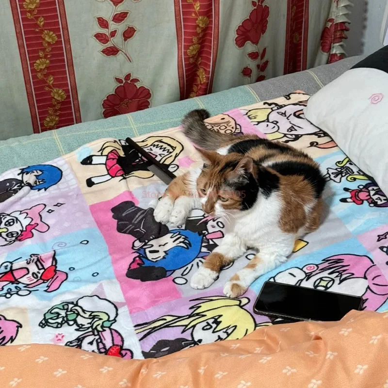 Shugo Chara Anime Pattern Blanket, Cute Hinamori, Amu, Girl, Tsukiyomi, Ikuto, Glutnel, Peripheral Gift