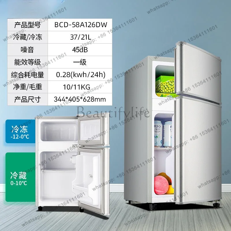 Hot refrigerator 58-96L multi-specification, double door refrigerator
